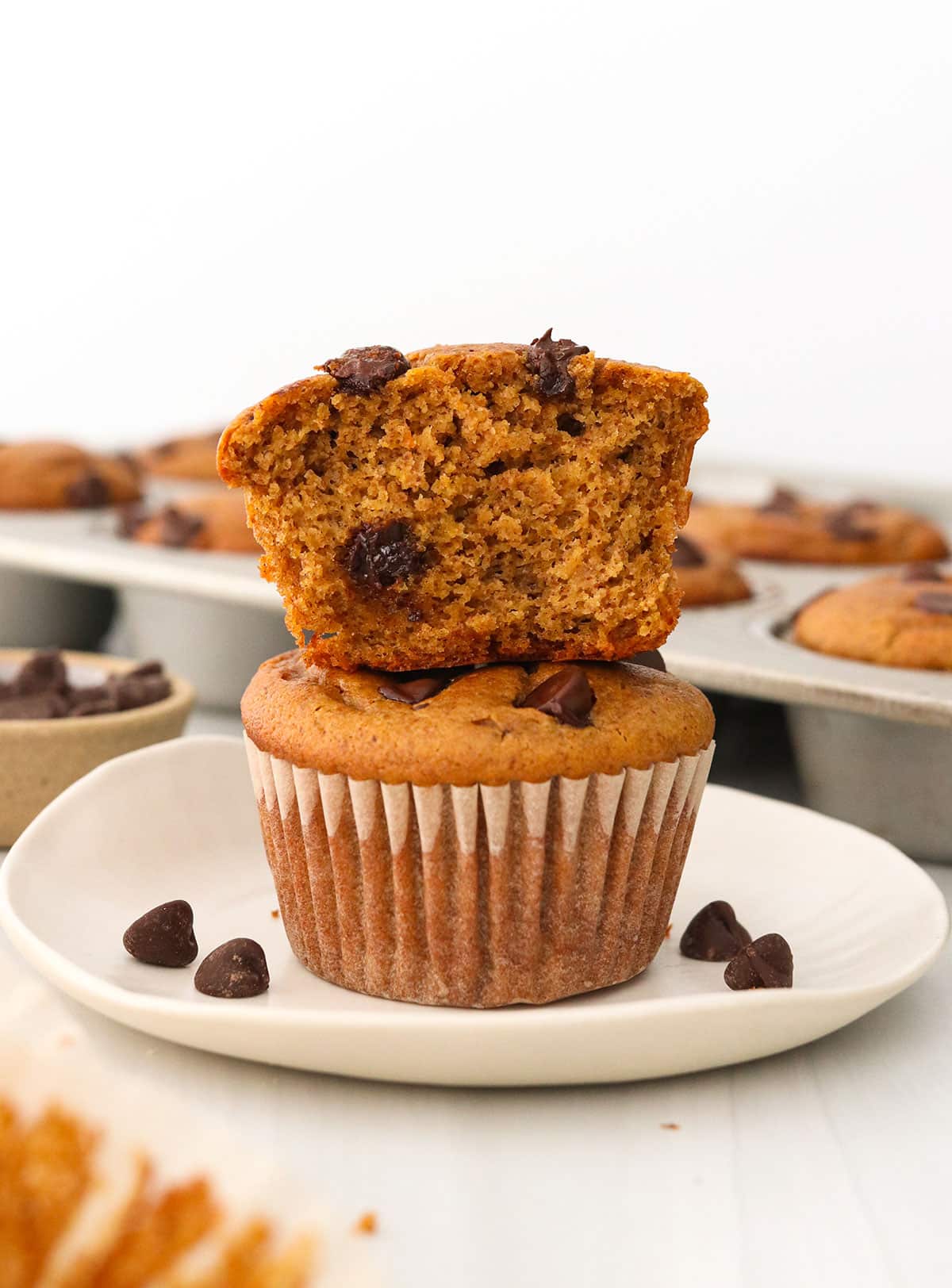 Bake Healthy Grain-Free Pumpkin Spice Muffins Without Refined Sugar